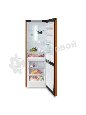 Холодильник Бирюса Б-T960NF оранжевый двухкамерный 240/100 л морозилка снизу, No Frost