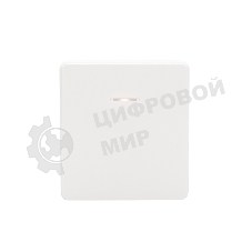 Выключатель Kranz ROUND 1 кл с подсветкой 10А с/у перламутр