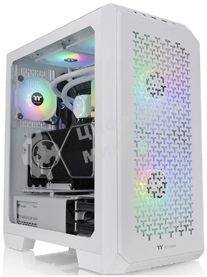 Компьютерный корпус Thermaltake View 300 MX белый без БП ATX 6x120мм 6x140мм 3x200мм 2xUSB 2.0 1xUSB 3.0 audio bott PSU