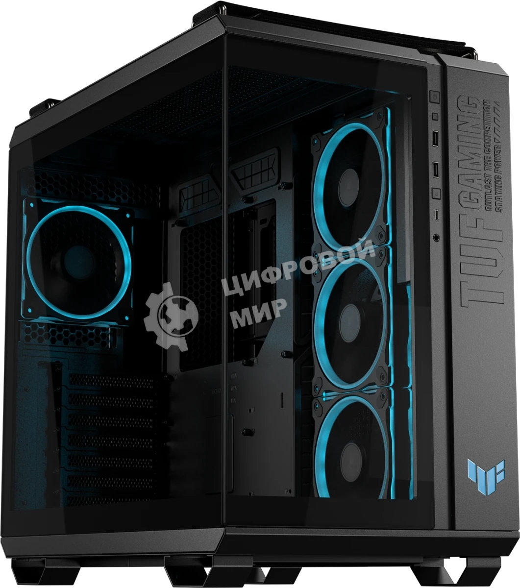 Компьютерный корпус ASUS TUF GAMING GT502 HORIZON TG ARGb черный