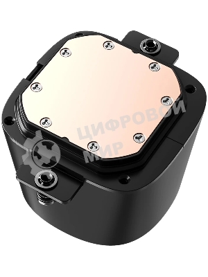 Система жидкостного охлаждения ID-Cooling FX360 LCD ARGb Soc-AM5/AM4/1200/1700/1851 черный 4-pin 27.2dB Al+Cu LCD 350W Ret