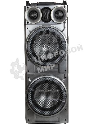 Минисистема SUPRA SMB-2150 черный 1200Вт FM USB BT SD (в комплекте: активн.+пассив.колонки)