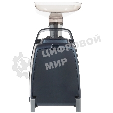 Мясорубка электрическая Аксион М61.01 темно-синий, 2000 Вт, 4.0 кг/мин, реверс, защита от перегрузки, насадки - 4