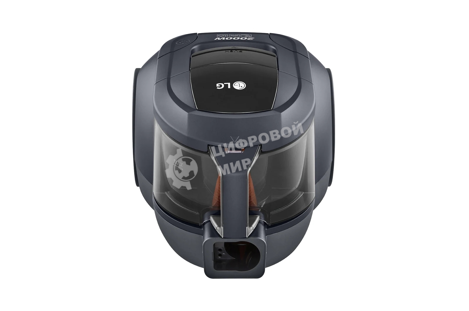 Пылесос LG VC5420NHTG серый, 380/2000 Вт, уборка сухая, пылесборник контейнер, 1.3 л