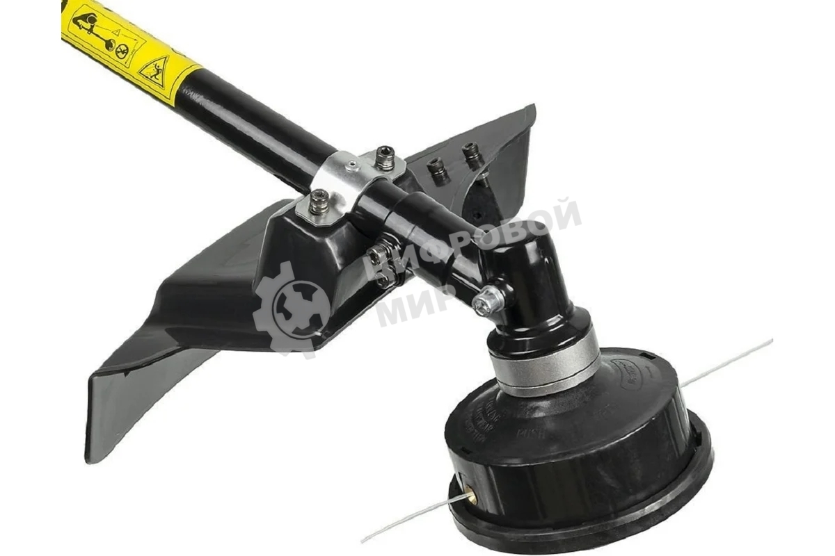 Триммер электрический Huter GET-1500B 1500Вт неразбор.штан. реж.эл.:леска/нож