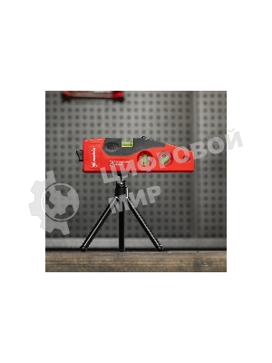 Уровень лазерный Matrix, 180 мм, 220 мм штатив, 4 глазка