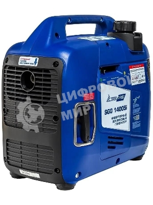 Электрогенератор бензиновый инверторный ТСС SGG 1400Si, 1.4 кВт, 56 дБ, 10.5 кг