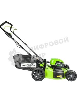 Газонокосилка аккумуляторная GreenWorks GD60LM46HPK4, 60 В, 4 Ач
