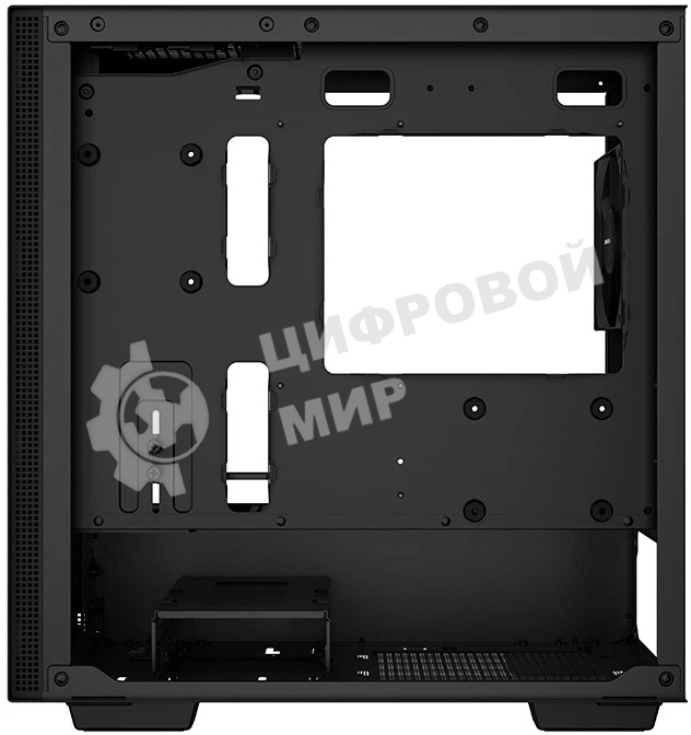 Компьютерный корпус Deepcool CH370 черный без БП mATX 1x120мм 1xUSB 2.0 1xUSB 3.0 audio bott PSU