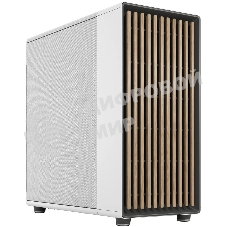 Компьютерный корпус без блока питания Fractal Design North XL, Full-Tower, 3x140мм, 2xUSB-A 3.2 + 1xUSB 3.2 Type-C E-ATX, ATX, mATX, mITX Wood panel, Chalk белый