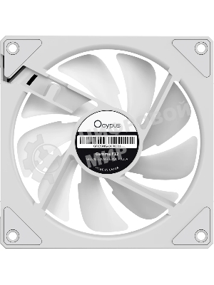 Вентилятор для корпуса Ocypus Gaммa F12 ARGb REVERSE BLADE WH (Gaммa-F12-WH1AM01X-GL)