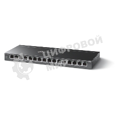 Коммутатор настольный TP-Link TL-SG116P с 16 гигабитными портами PoE+