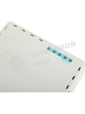 Маршрутизатор MikroTik RB750UPr2 hEX PoE lite 5x Ethernet, раздача PoE, 650 МГц ЦП, 64 МБ 5-портовый 100-Мбитный маршрутизатор с поддержкой PoE на 4-х портах
