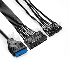 Компьютерный корпус Minitower ExeGate BAA-113U-AAA350 (mATX, БП AAA350 с вент. 8см, 2хUSB+1хUSB 3.0, аудио, черный)