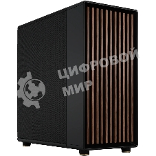 Компьютерный корпус без блока питания Case Fractal Design North XL, Full-Tower, 3x140мм, 2xUSB-A 3.0 + 1xUSB 3.2 Type-C E-ATX, ATX, mATX, mITX Wood panel Charcoal черный