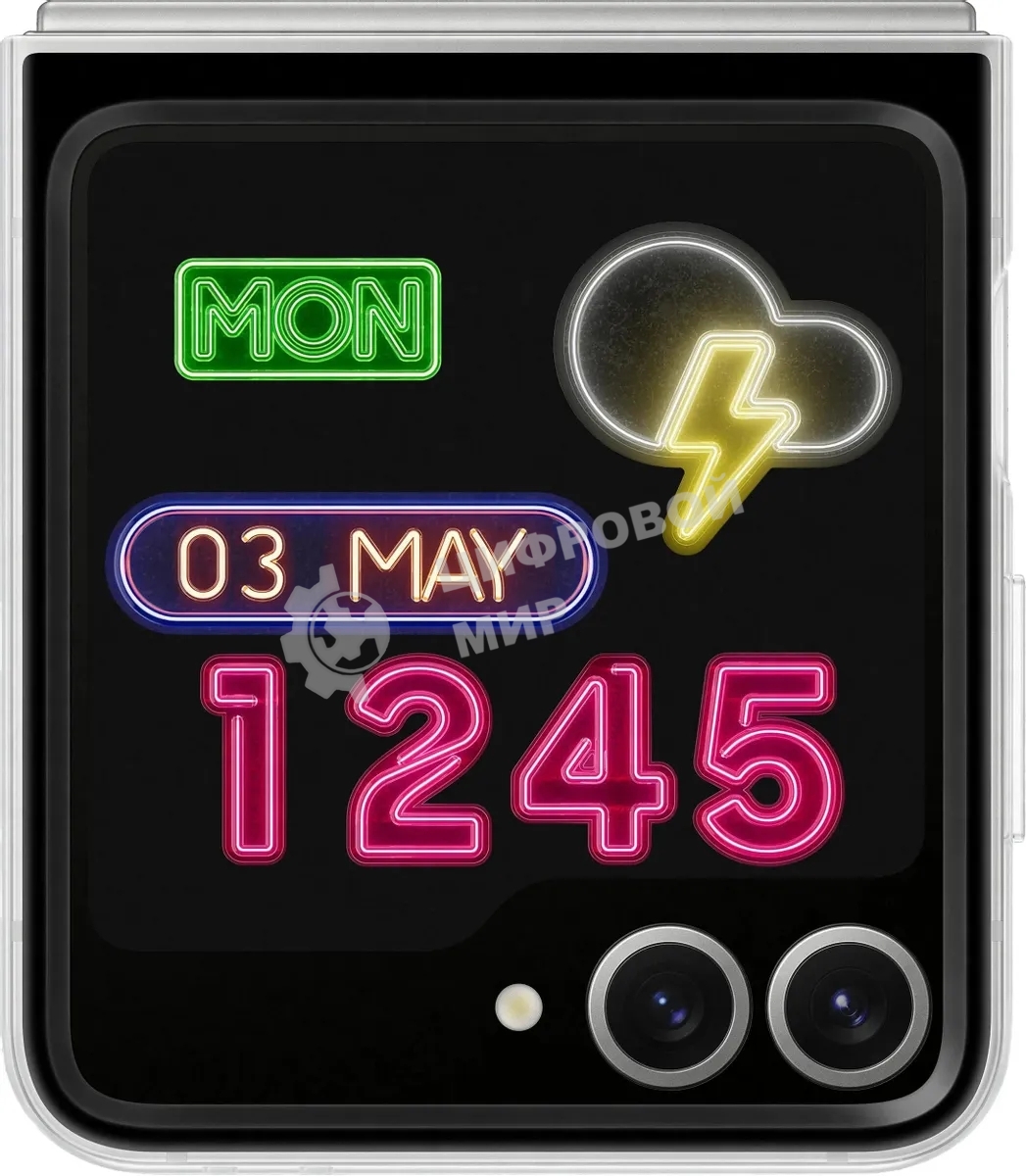 Чехол (клип-кейс) Samsung для Samsung Galaxy Z Flip6 Flipsuit Case Flip 6 (F741) прозрачный/прозрачный (EF-ZF741CTEGRU)