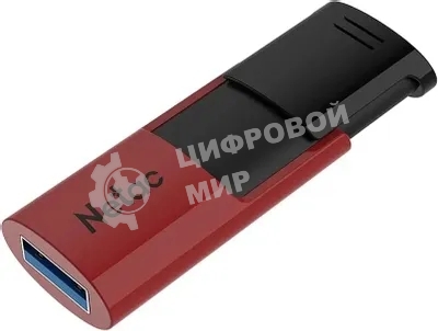 Флешка USB Netac U182 (replaced NT03U182N-016G-30RE), 16Gb, USB 3.2, R/W 70/30, красный/черный