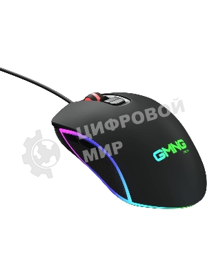 Мышь проводная GMNG 730GM черный, 12000 dpi, USB, кнопки - 7