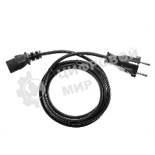Кабель компьютер - розетка 1,5 м 220V (Европейский стандарт) VCOM/TELECOM