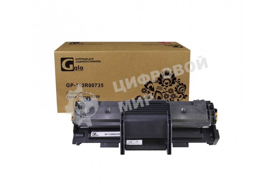 Картридж лазерный GalaPrint GP-113R00735 черный (2000 стр.) для Xerox Phaser 3200
