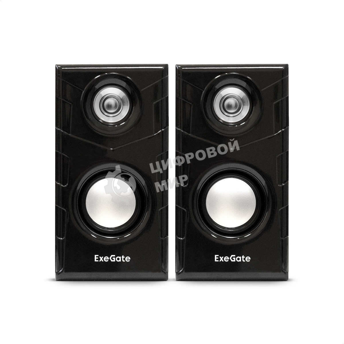 Акустическая система 2.0 ExeGate EX289694RUS Tango 316 (питание USB, 2х3Вт (6 Вт RMS), 80-20000Гц, дерево)