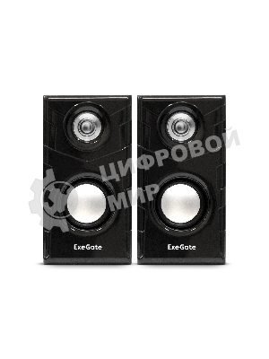 Акустическая система 2.0 ExeGate EX289694RUS Tango 316 (питание USB, 2х3Вт (6 Вт RMS), 80-20000Гц, дерево)