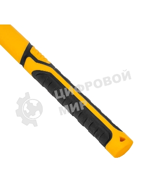 Кирка-молоток Denzel 650 г, фибергласовая обрезиненная рукоятка 385 мм