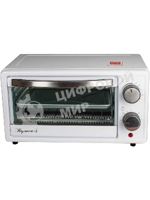 Мини-печь Великие Реки Воронеж-5, 900 Вт, 9 литров, таймер на 60 минут, функции духовки, гриля, тостера, быстрый нагрев, компактный размер