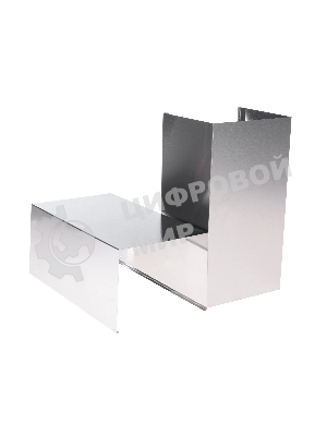 Вытяжка каминная Elikor Silver Storm 60Н-650-П3Л серебристый, 60 см, 650 куб. м/ч, 56 дБ