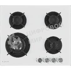 Варочная панель газ ZUGEL ZGH603W, белая