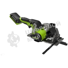 Циркулярная пила аккумуляторная GreenWorks G24MCS 24В, бесщеточная, без АКБ и ЗУ (1501207)