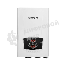 Стабилизатор напряжения для газового котла SMARTWATT AVR BOILER 1500RW (140W - 260W, 1500VA, 1.5 кВт, 50 Гц, розеток - 2