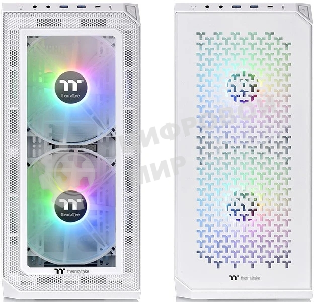 Компьютерный корпус Thermaltake View 300 MX белый без БП ATX 6x120мм 6x140мм 3x200мм 2xUSB 2.0 1xUSB 3.0 audio bott PSU