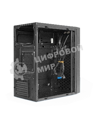 Компьютерный корпус Minitower ExeGate BAA-113U-AAA350 (mATX, БП AAA350 с вент. 8см, 2хUSB+1хUSB 3.0, аудио, черный)