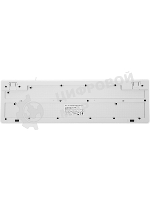 Клавиатура проводная Defender GK-172, USB, белый