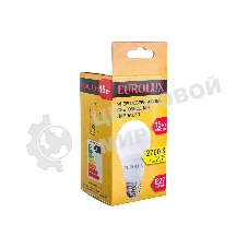Лампа светодиодная EUROLUX LL-E-A60-15W-230-2,7K-E27