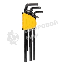 Ключи Deli Набор шестигранных ключей сверхдлинных Deli DL231309H 9 шт размеры 1,5,2,2,5,3,4,5,6,8,10мм, пластиковый держатель