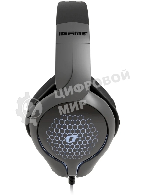 Гарнитура Colorful iGame DNA чёрный, проводная, подсветка