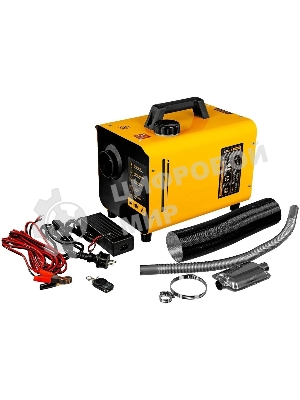 Дизельная тепловая портативная пушка Denzel Flame-5, 5кВт, 300м3/ч, непр.наг., циф. терм.