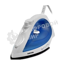 Утюг Samtron HG-5023B белый/синий, 1800 Вт, 20 г/мин, 80 г/мин, 160 мл