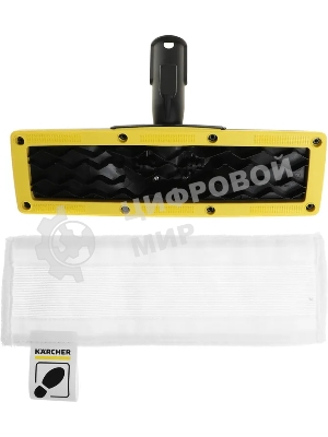 Пароочиститель Karcher EasyFix SC 2 белый, напольный, 1500 Вт, 40 г/мин, 1000 мл