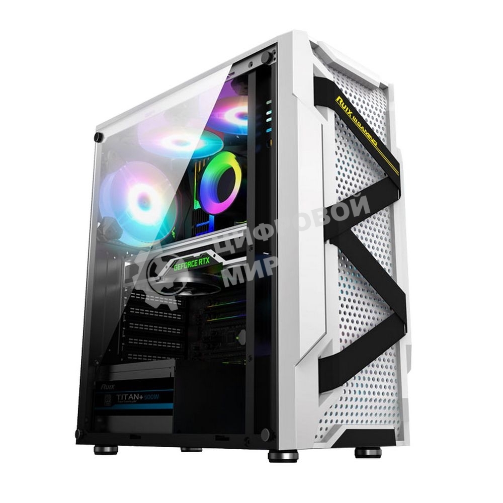 Компьютерный корпус ALSEYE Warrior-W Mini-ITX/Micro ATX/ATX, USB 2.0*2+HD Audio+USB 3.0*1, 