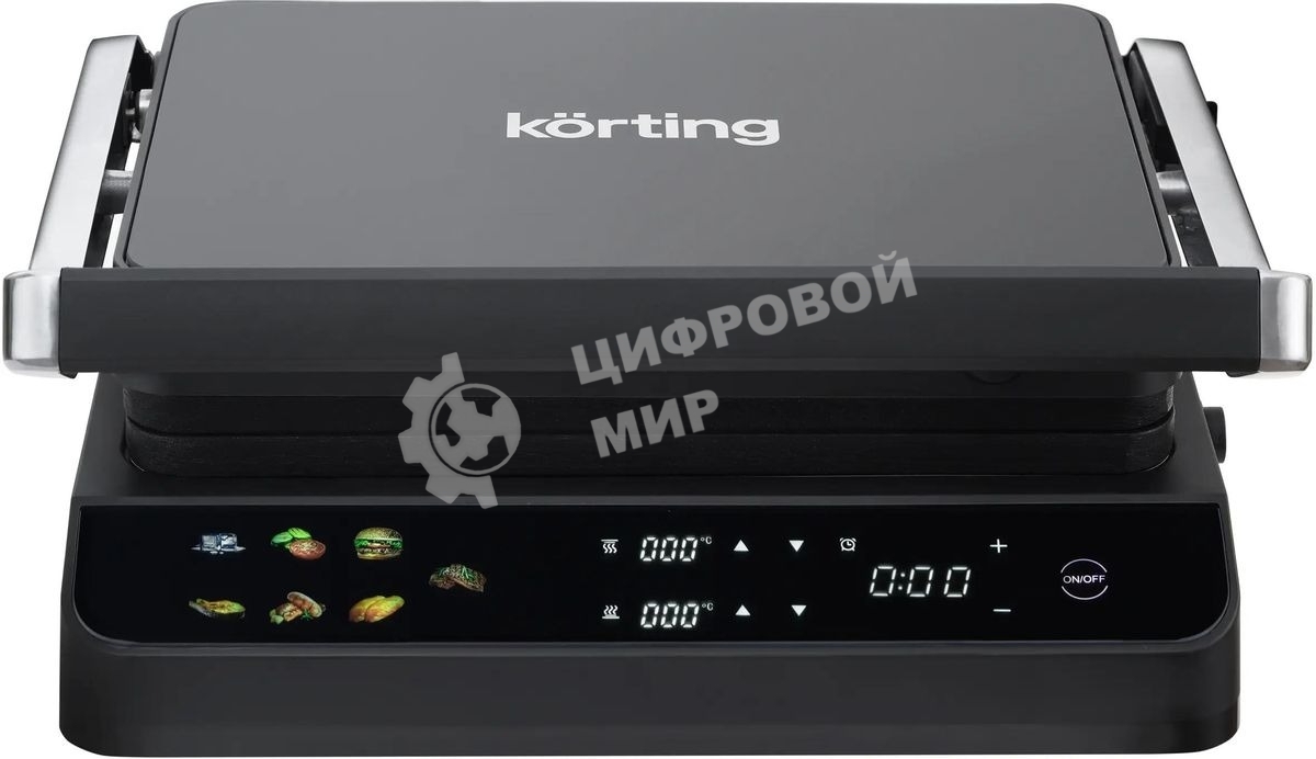 Электрогриль Korting KGPA 0405 W, черный
