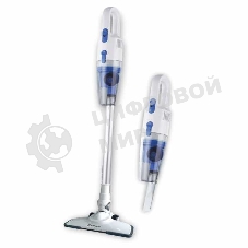 Пылесос вертикальный Sakura SA-8319WBL белый/голубой, питание от сети, 210 Вт, уборка сухая, пылесборник 1,2 л