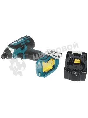 Гайковерт аккумуляторный Makita DTD152RMEуд 18В 2х4А·ч LI-ION 0-3500об/м 1/4'' 1.3кг 165Нм