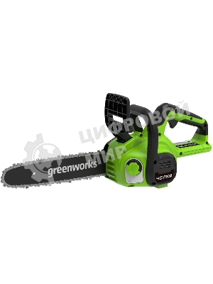 Цепная пила аккумуляторная GreenWorks G40CS30II, 40V, 30 см, без АКБ и ЗУ (2007807)