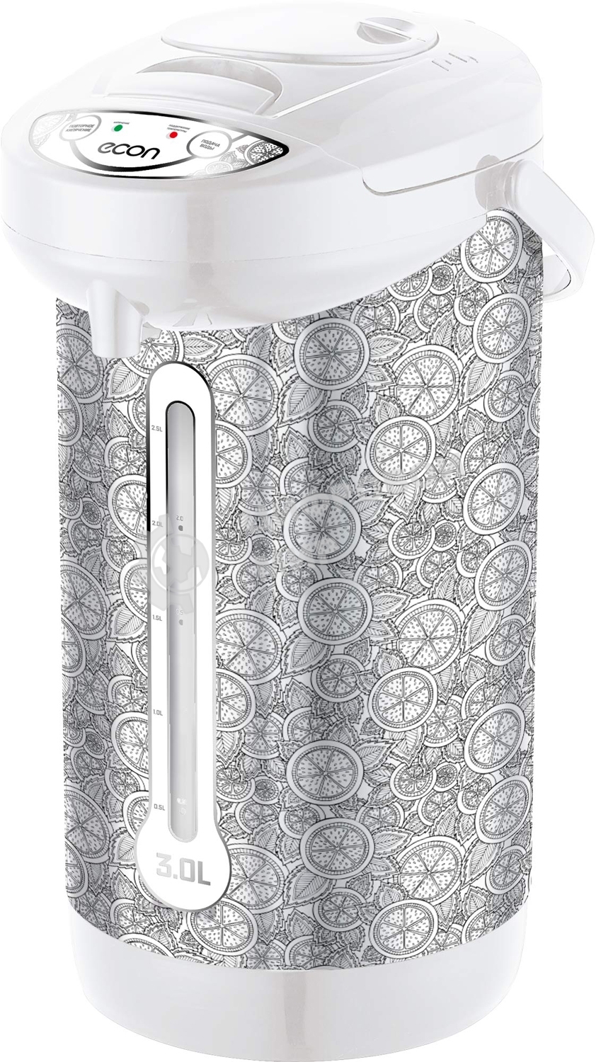 Термопот ECON ECO-301TP электрический, Мощность 600Вт, Объем 3 литра
