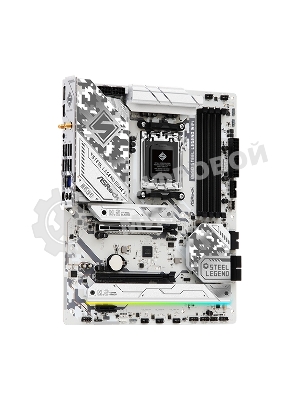 Материнская плата ASRock B650 Steel Legend WiFi, AM5, AMD B650, 4xDDR5, 4xSATA, 3xM.2, 1xPCIe 5.0 x16, 1xPCIe 3.0 x16, 1xPCIe 4.0 x1, 1xHDMI, 1xDP, 1x2.5Gb LAN, Wi-Fi 6E, Bluetooth 5.2, 1xUSB-C 20Gbps, 1xUSB-A 10Gbps, 4xUSB-A 5Gbps, 4xUSB-A 2.0, 2x3.5 мм, 7.1, ATX
