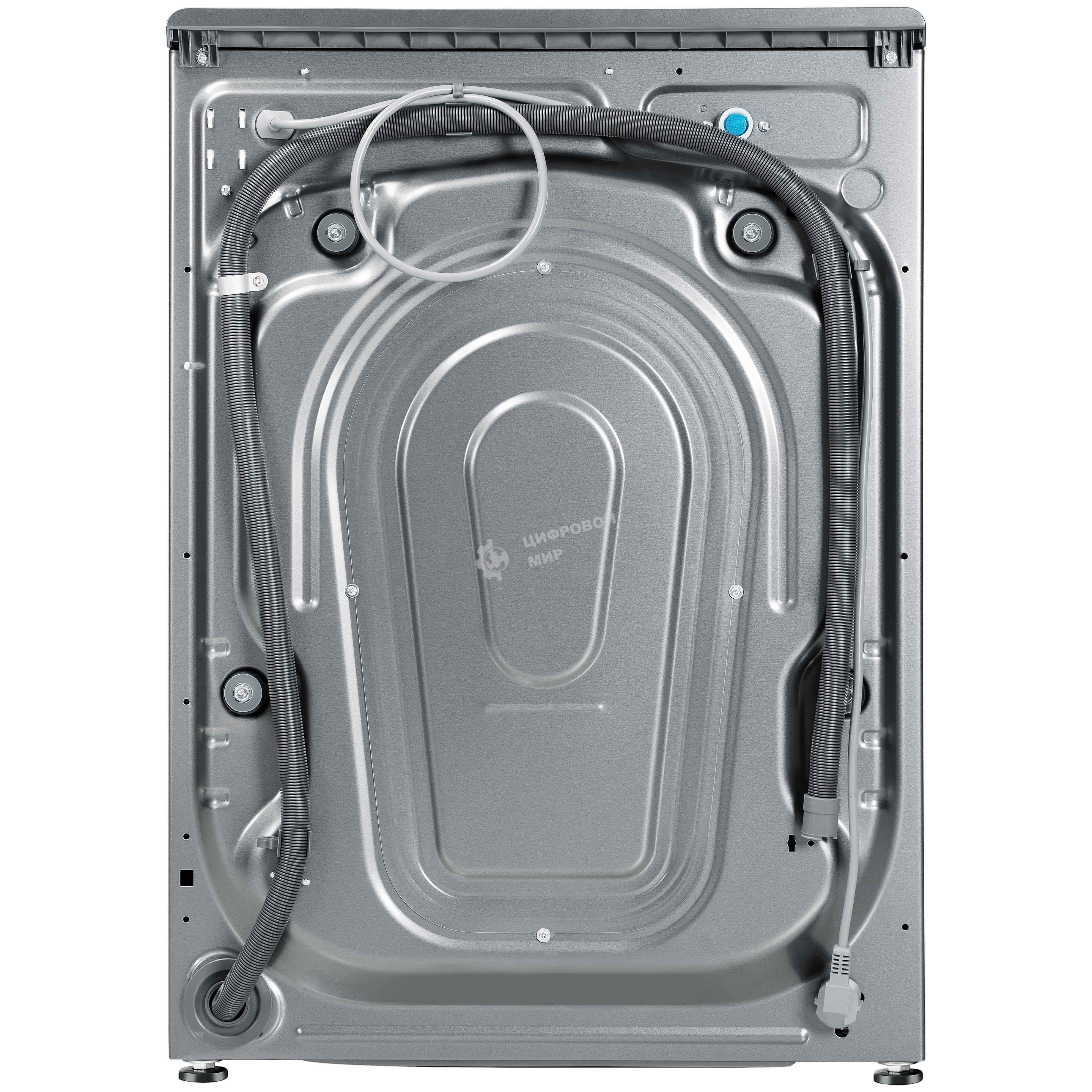 Стиральная машина Бирюса WM-SL1014/15 M металлический, загрузка фронтальная 10 кг, 1400 об/мин, класс А+++
