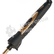 Щипцы для завивки волос DELTA LUX DL-0637 черный/золотой, 10 мм, 180 °C, 1 режим